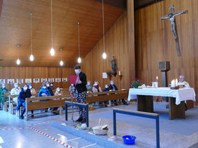 Patronatsfest in der St. Elisabeth Kirche in Merxhausen (Foto: Karl-Franz Thiede)